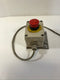 Emergency Stop Button Switch Right Mount with Kuramo KRL-45/CM Cable