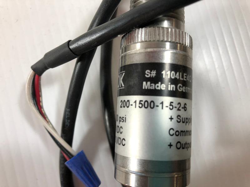 NoShok 200-1500-1-5-2-6 Temperature Transmitter Transducer Sensor