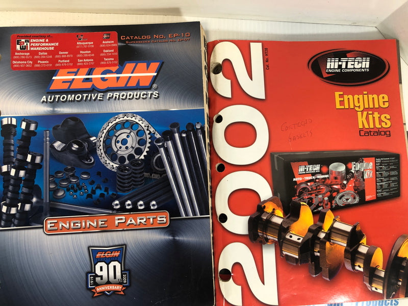 Auto Shop Parts Store Catalogs Performance Engine Parts Lot of 8