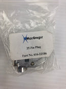 MacGregor 616-22186 25 Pin Plug - Lot of 2