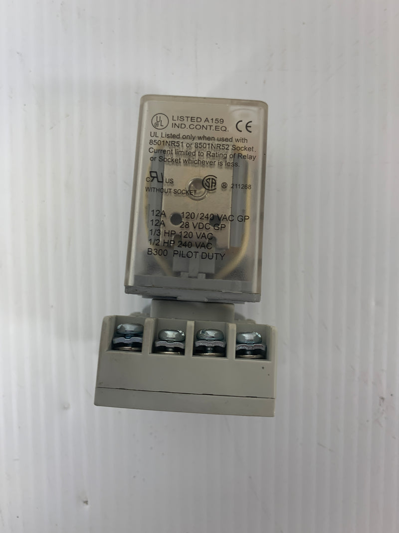 Square D General Purpose Relay 8501KPD12 Series F