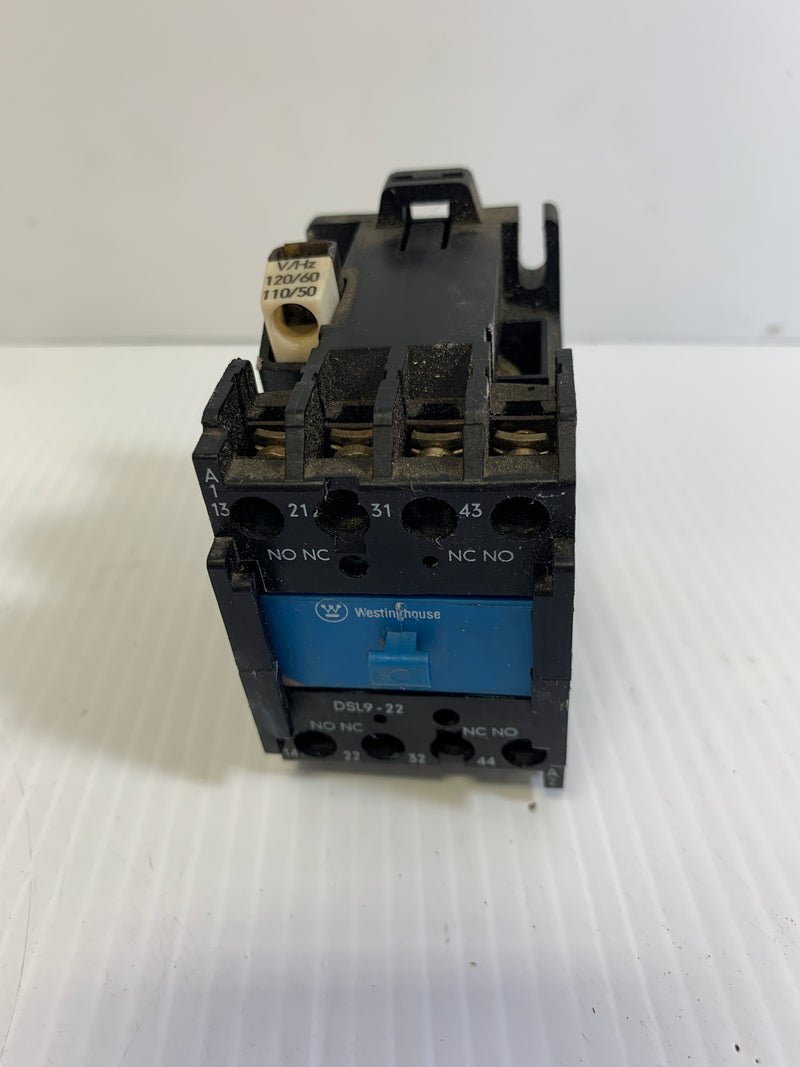 Westinghouse Contactor DSL9-22 10 Amp