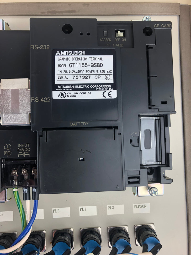 Mitsubishi GT1155-QSBD Touchscreen Graphic Operation Terminal Enclosed with Key