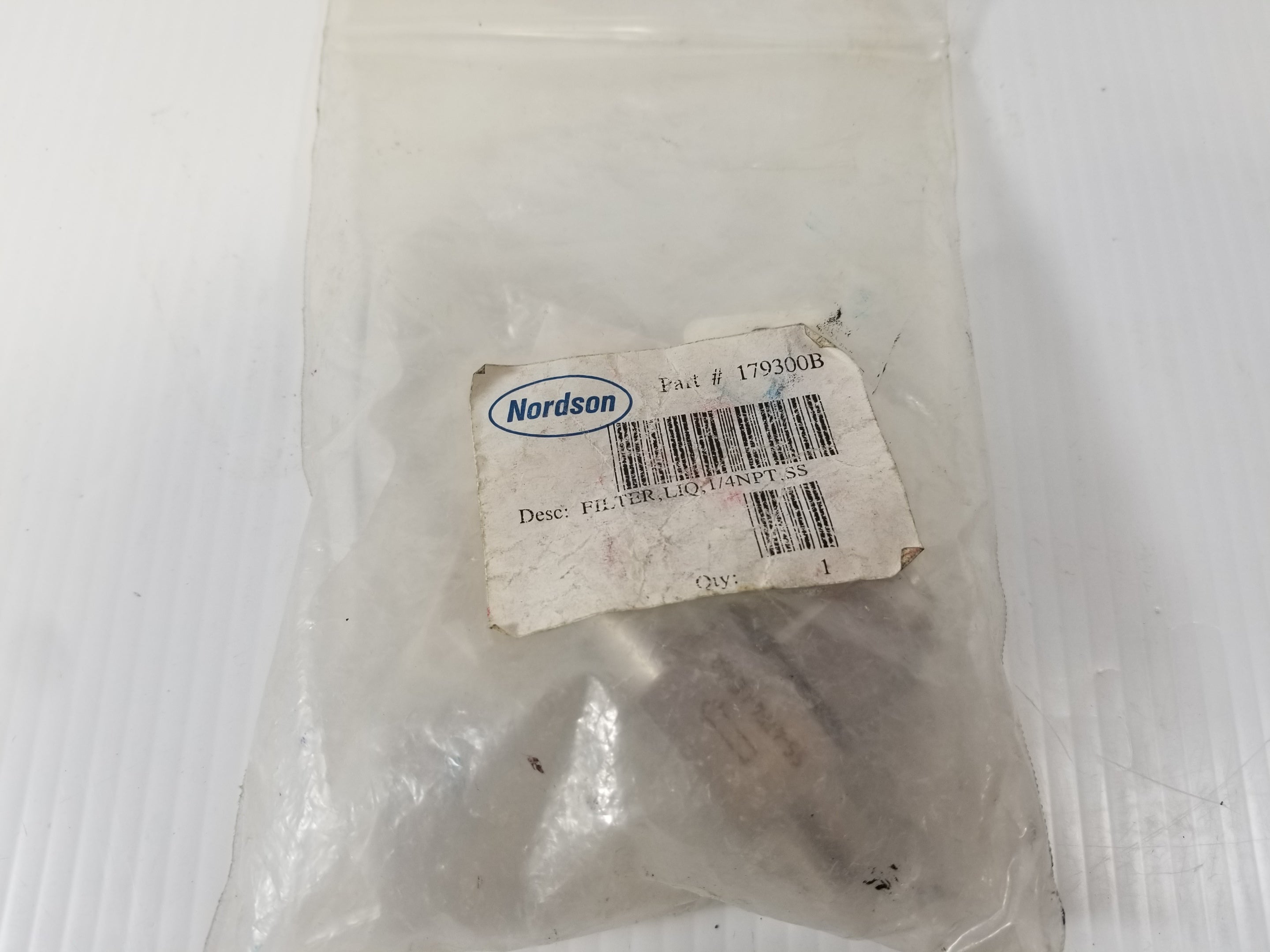 Nordson 179300B Liquid Filter 1/4"NPT