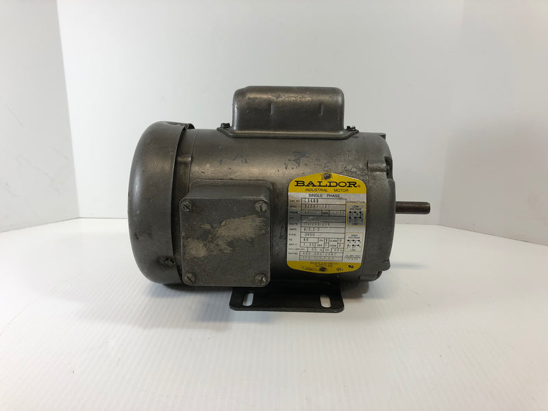 Baldor L3405 Industrial Motor Single Phase 0.33 HP 3450 RPM