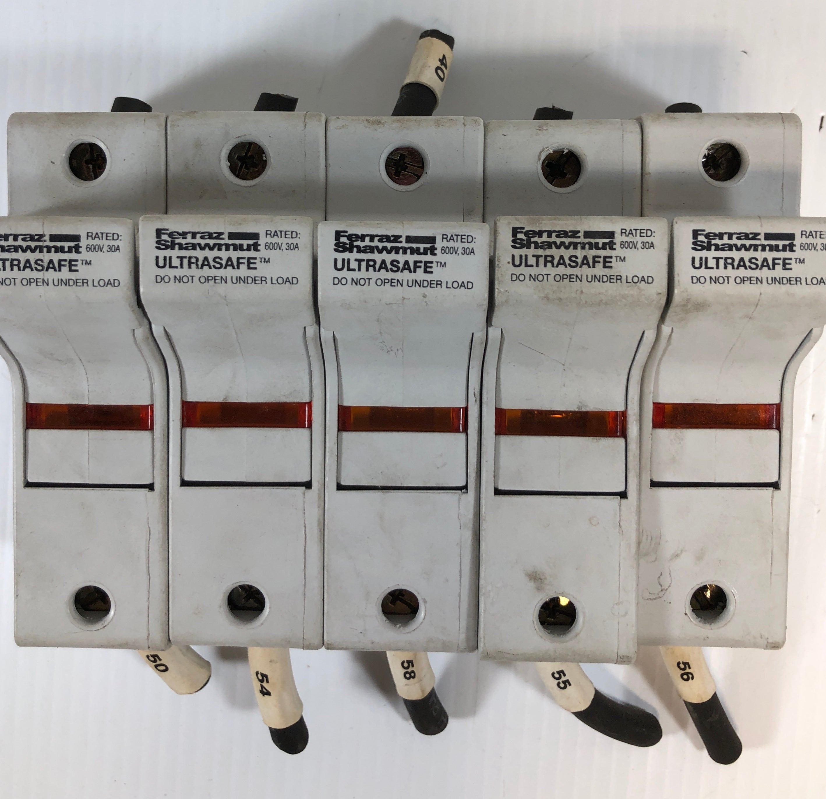 Ferraz Shawmut M212922 Ultrasafe Fuse Holder - Lot of 5