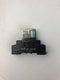 OMRON G2R-2-SND Relay 24 VDC with Base 1247 C .5A250V