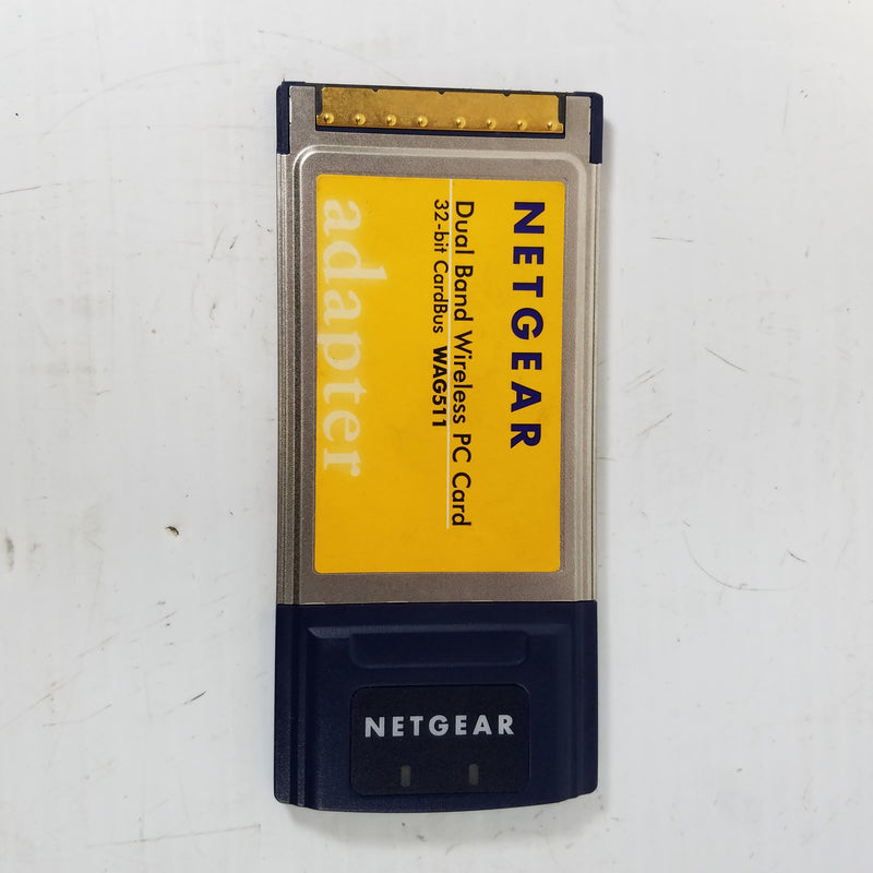 Netgear Dual Band Wireless PC Card WAG511v2