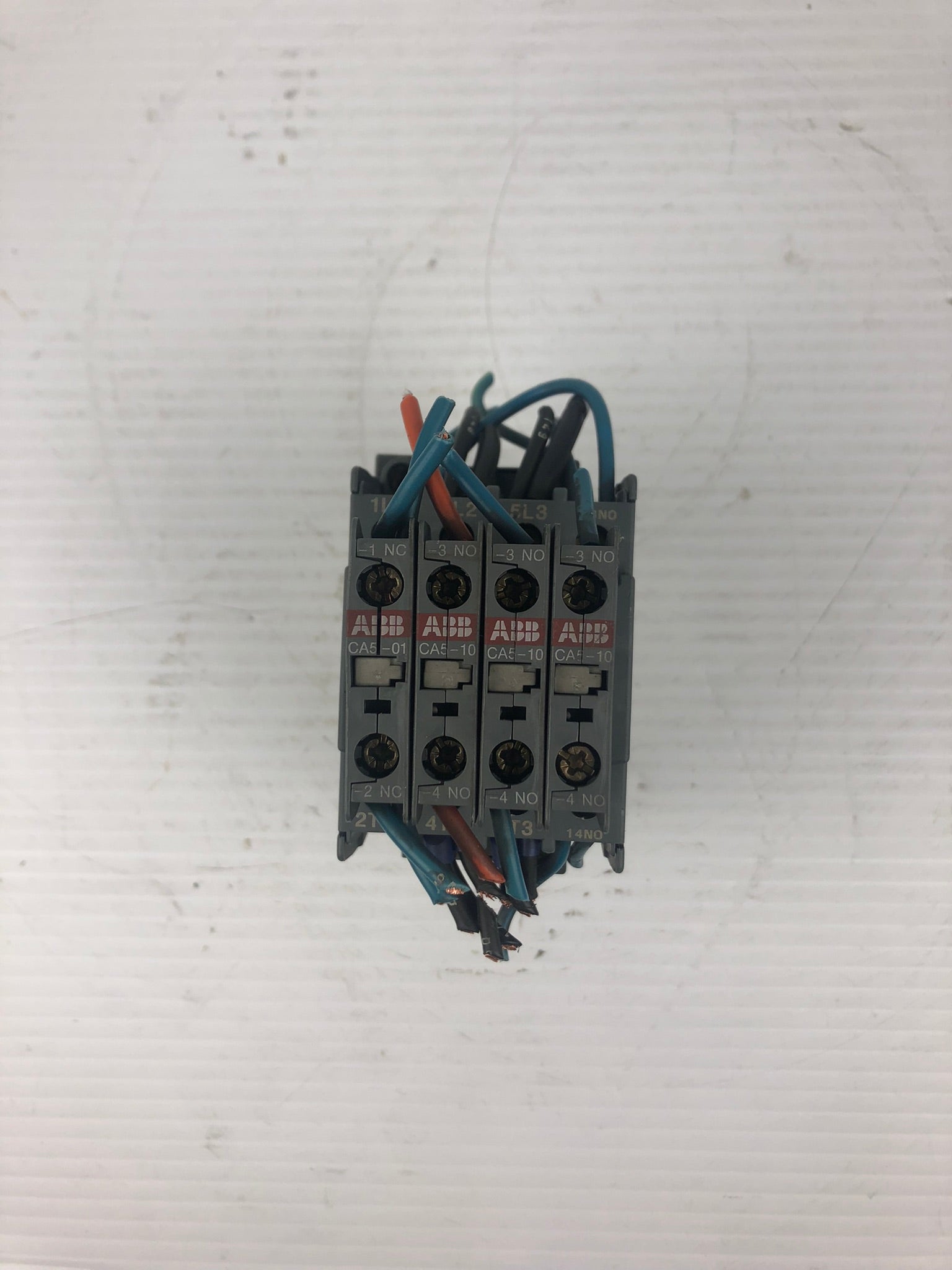 ABB AL26 Contactor with CA5-10 Auxiliary Contact Block 4-Pole