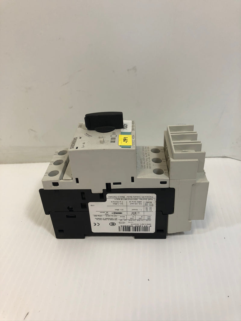 Siemens Sirius 3RV1721-1ED10 Circuit Breaker