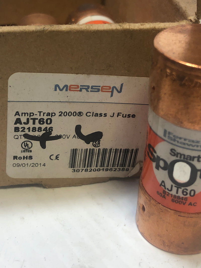 Mersen Amp-Trap 2000 Class J Fuse AJT60 Lot of 3