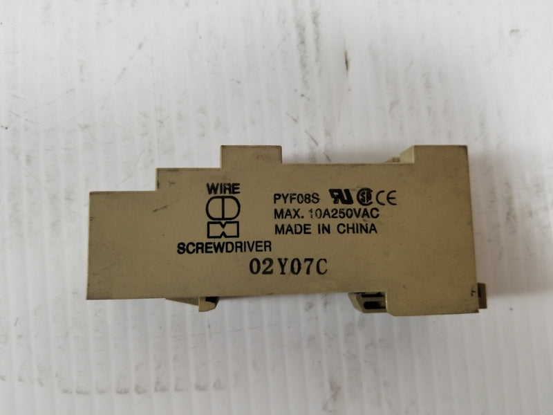 Omron PYF08S Relay Socket (Lot of 5)