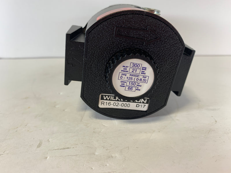 Wilkerson Regulator Valve R16-02-000 125 PSIG