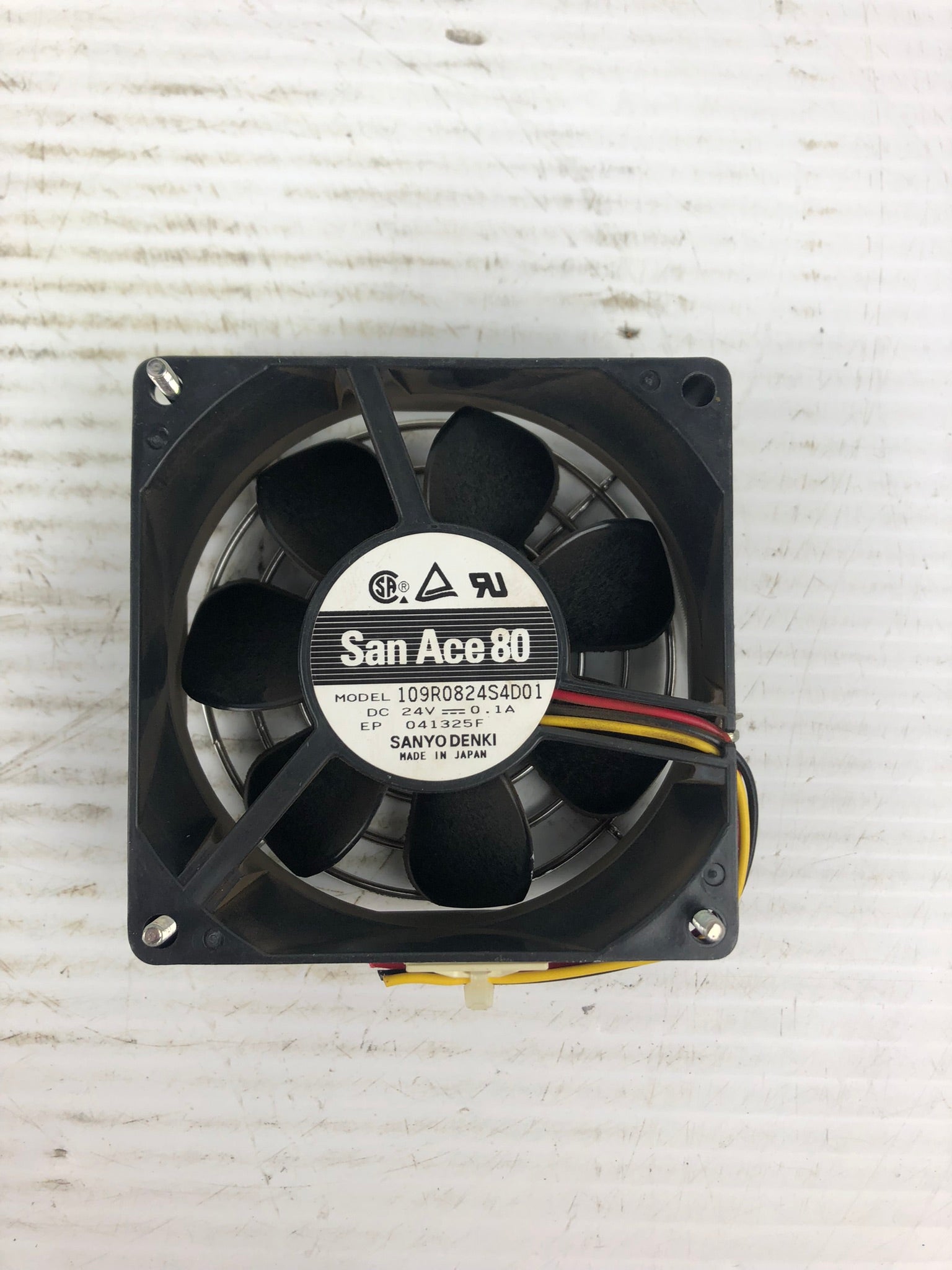 Sanyo Denki 109R0824S4D01 Fan San Ace 80 24V-0.1A