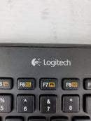 Logitech 820-004111 Wireless keyboard - No Back Battery Cover - No USB Chip