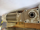 SM-CYCLO TC-FV/FB-2B 3 Phase Inductive Gear Motor Frame FA-80M 1 HP