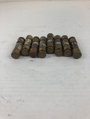 Fusetron FRN-R 2-1/2 Dual Element Time Delay Fuse - Lot of 8