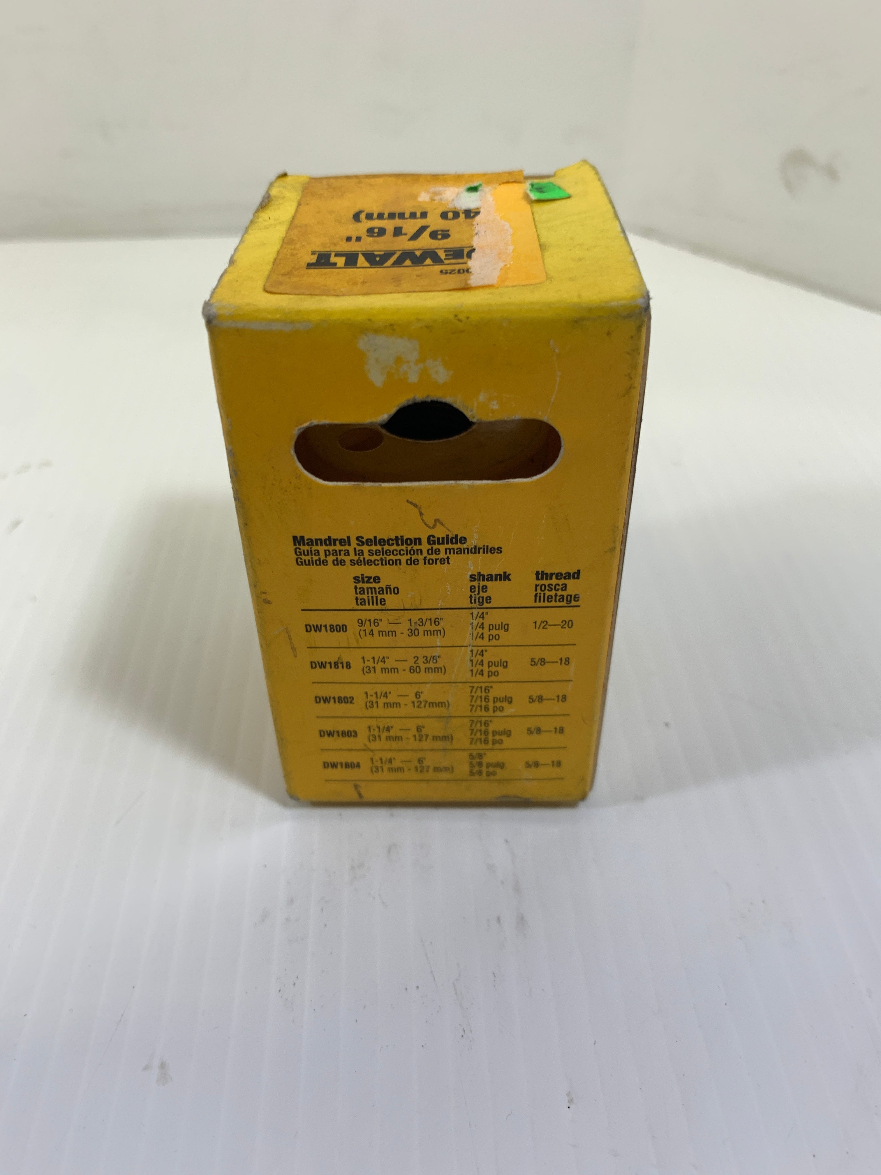 DeWalt Bi-Metal Holesaw 1 9/16"