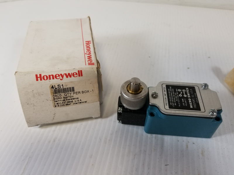 Honeywell 4LS1 Plunger-Style Limit Switch