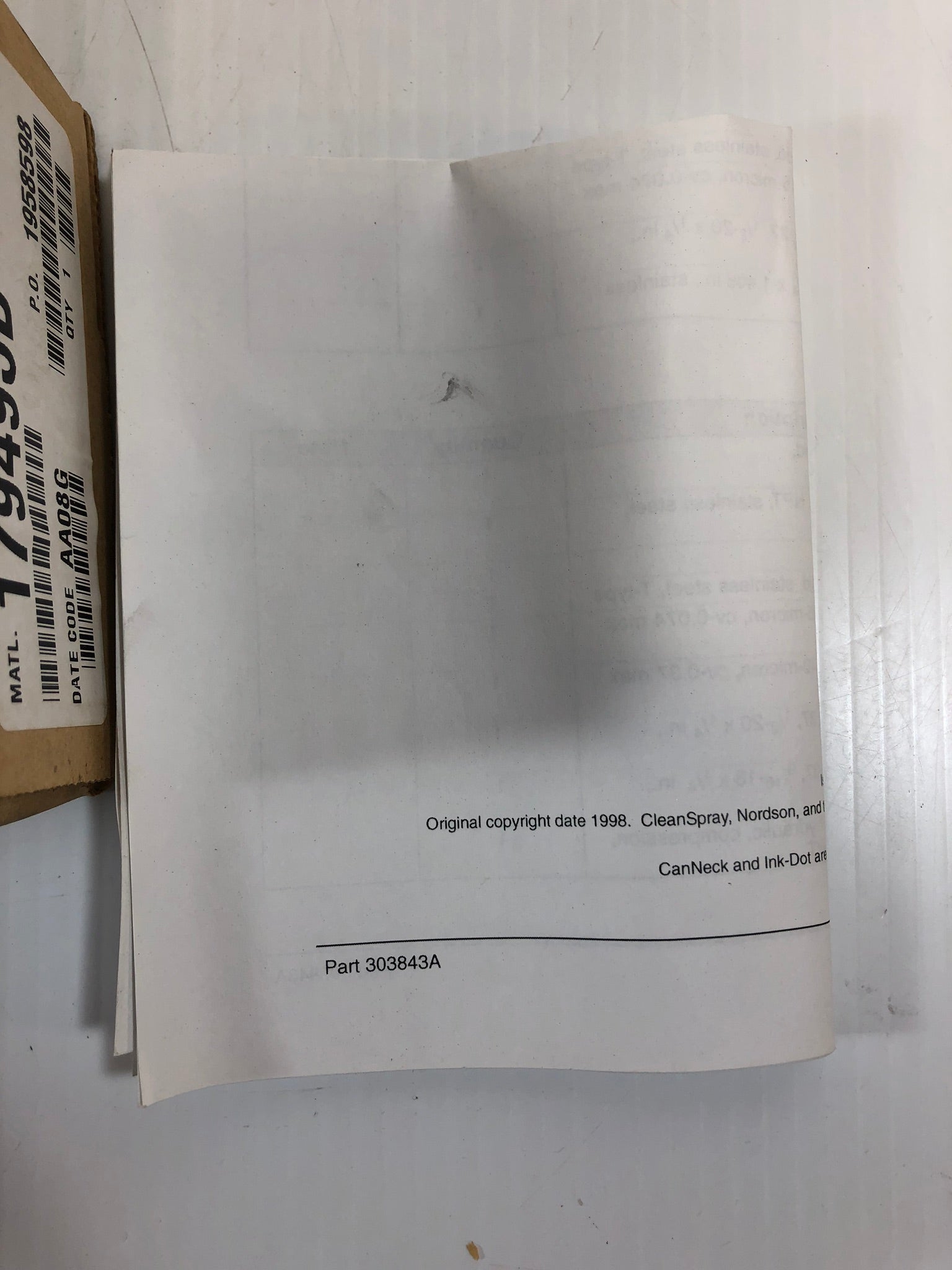 Nordson 179495B T-Filter Assembly 140/15 Micron