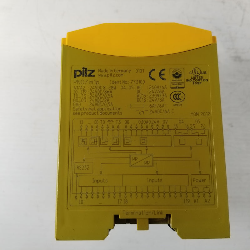 Pilz PNOZ m1p 773100 Safety Relay Base Unit