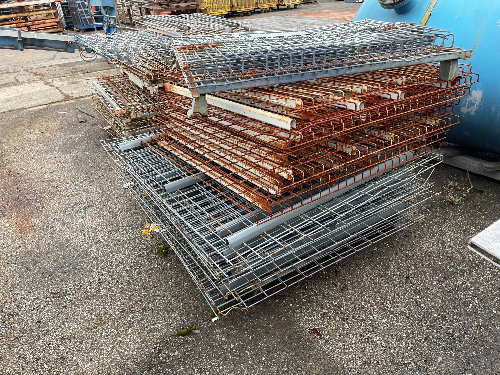Wire Decking for Pallet Racking Shelves 58" Wide x 49" Deep