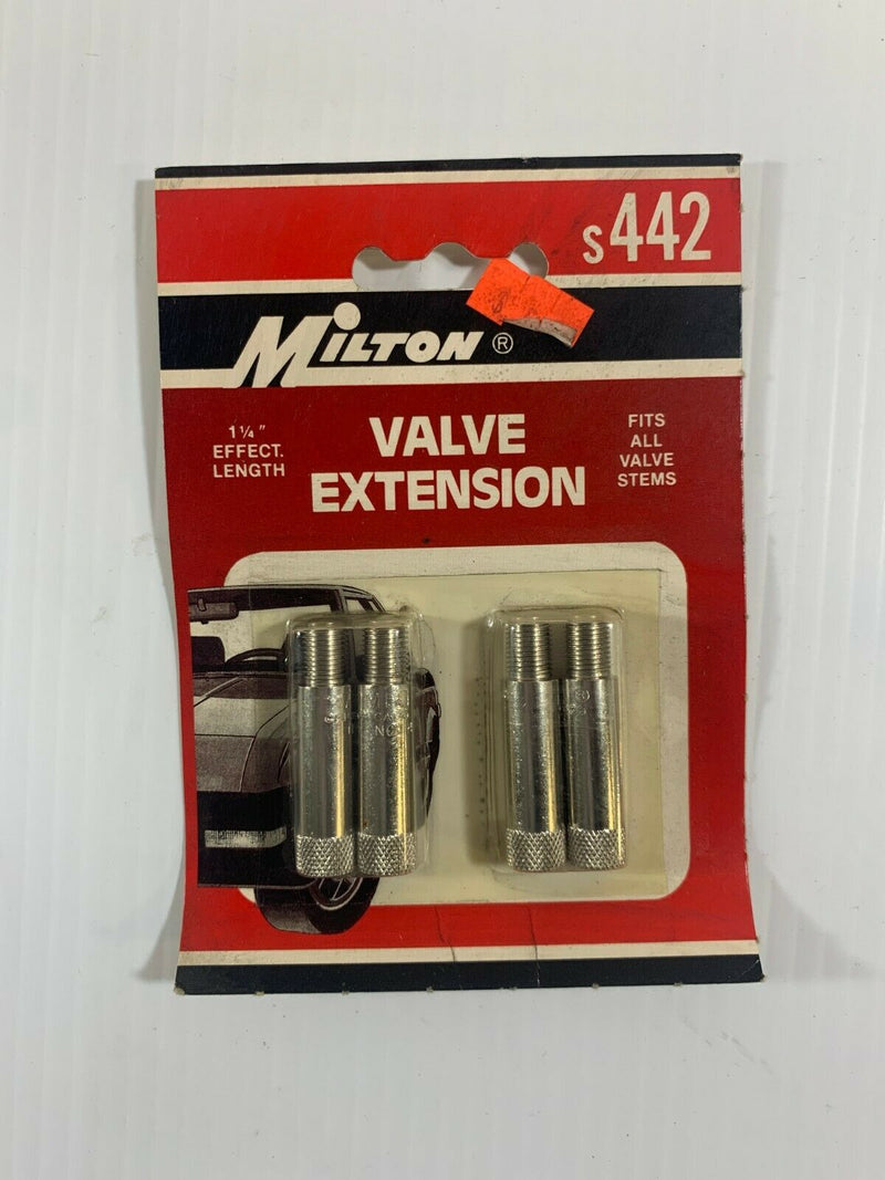 Lot of 7 Milton Valve Extension s442 1 1/4" Length
