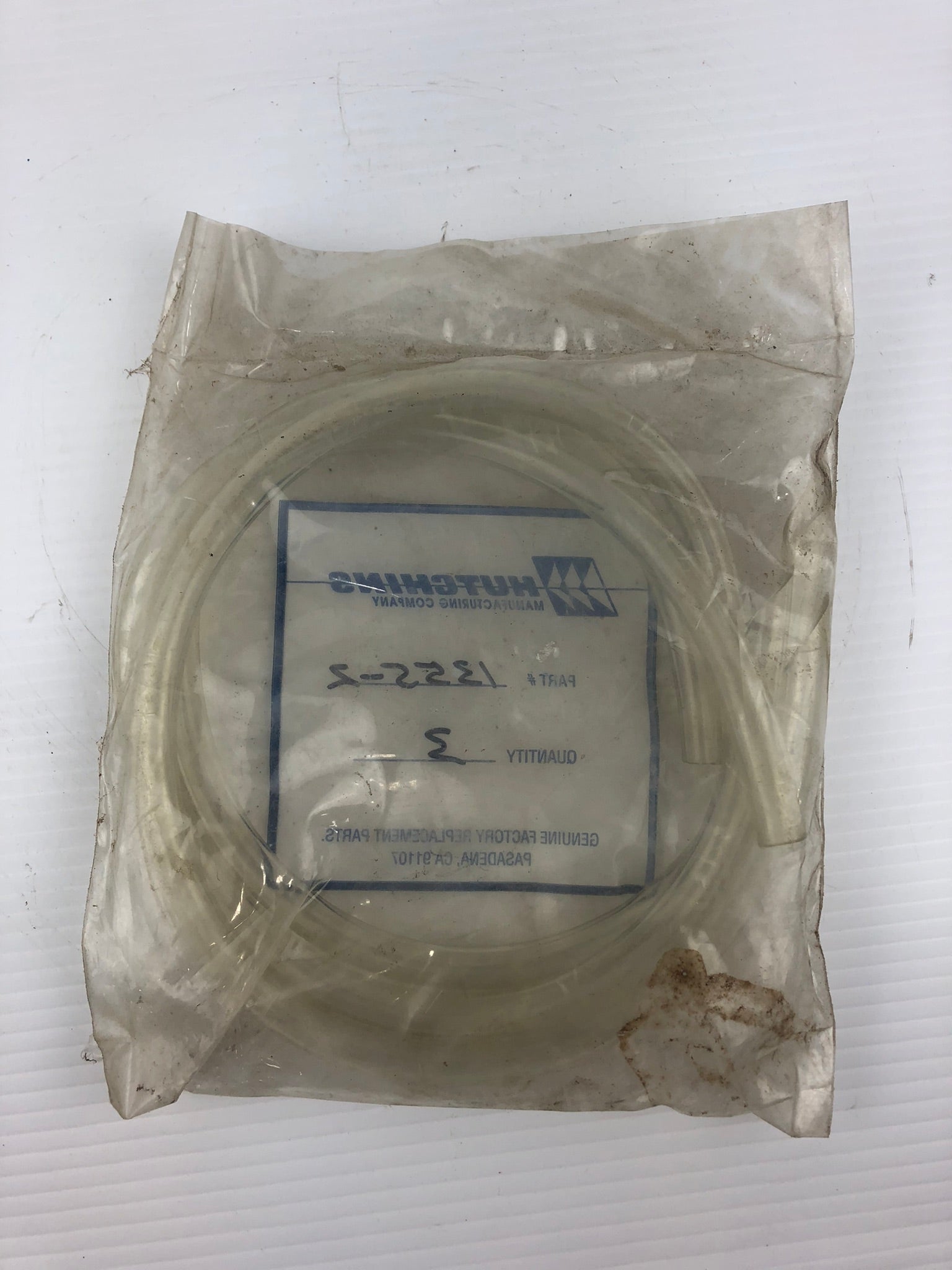 Hutchins 1355-2 Clear Tubing - Pack of 3