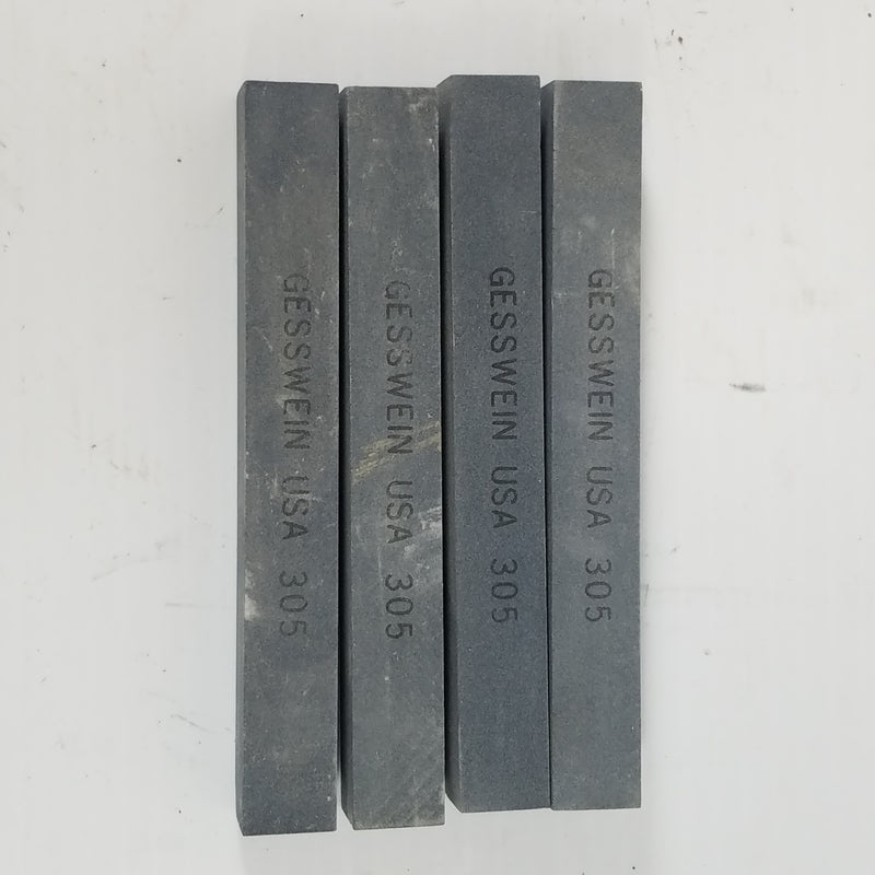 Gesswein Machinist Finishing & Honing Stones 305 Lot of 4 Metal