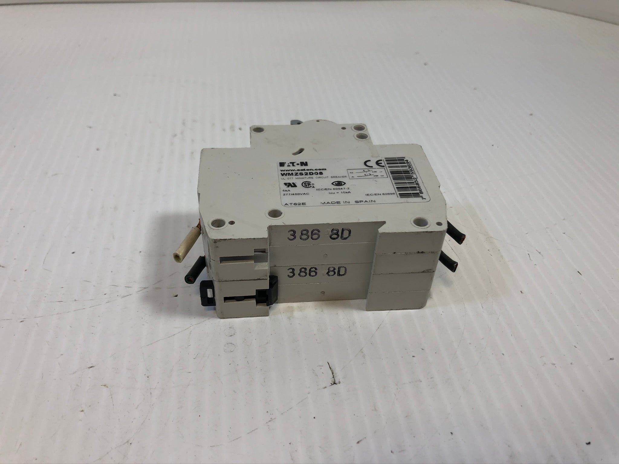 Eaton WMZS2D08 Circuit Breaker D8