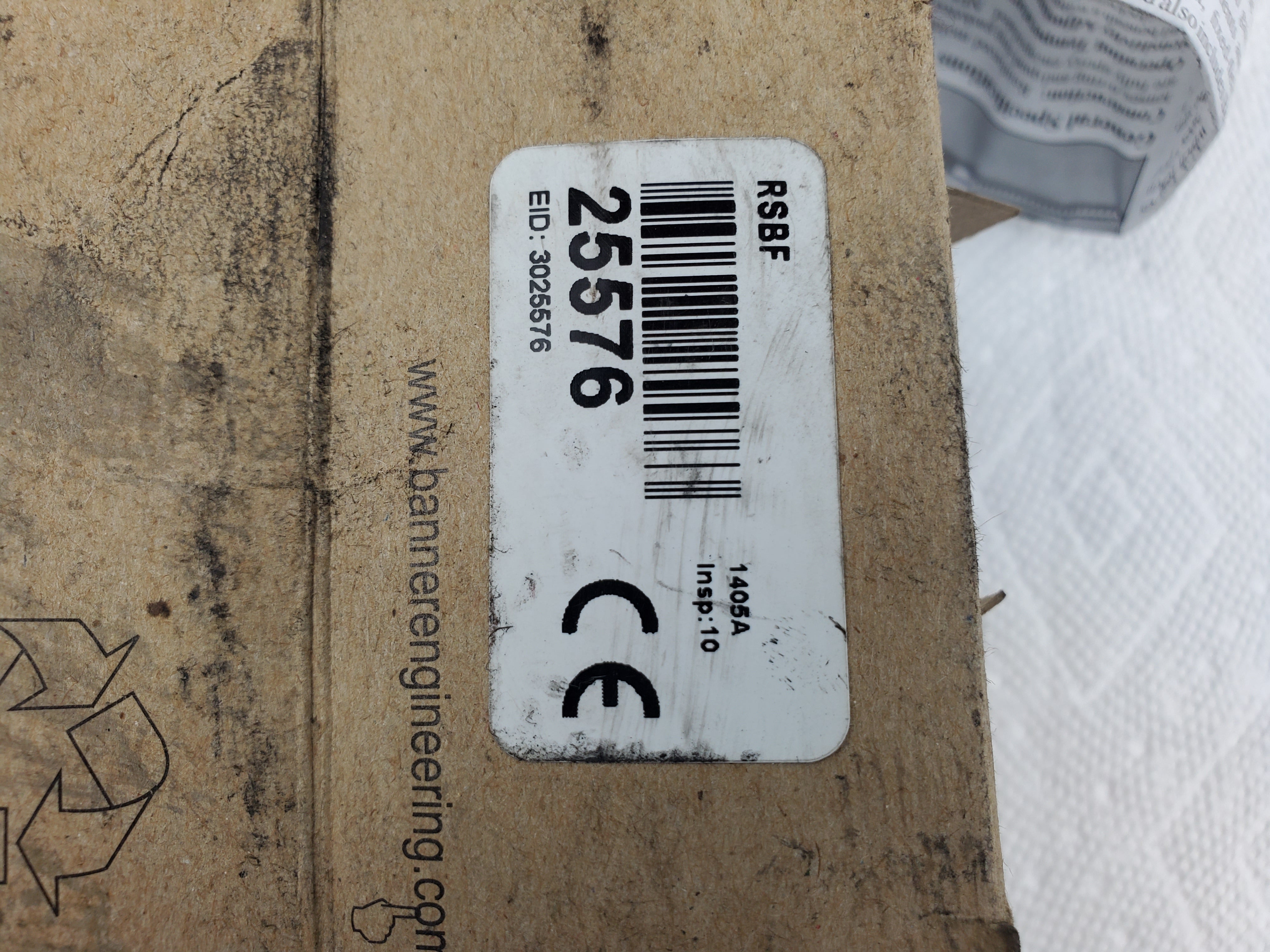 Banner Engineering 25576 RSBF Maxi-Beam Glass Fiber Optic Sensor Head Module