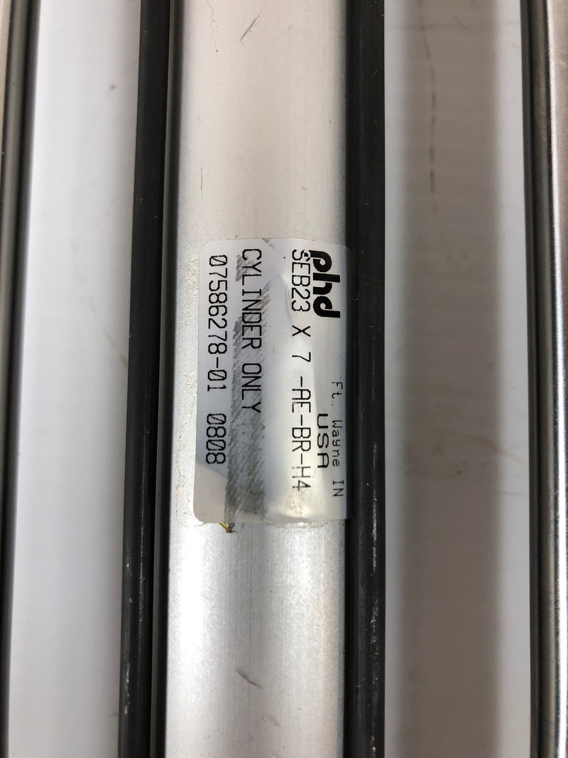 PHD SEB23X7-AE-BR Pneumatic Cylinder with Slide