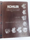 Kohler Engines Parts Manual and Trade Account Manual