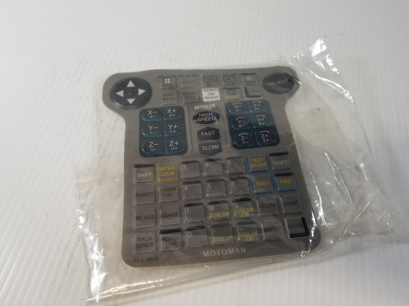 Yaskawa NKS-000E Motoman Replacement Membrane Keypad