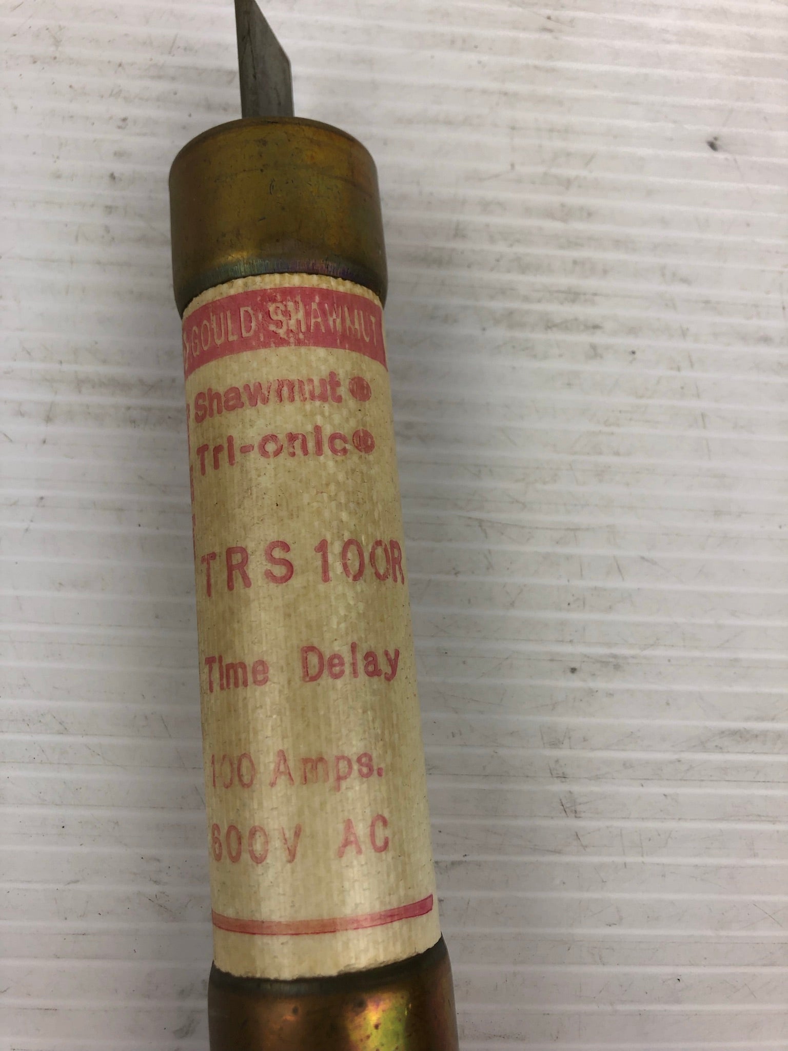 Gould Trionic TRS-100R Time Delay Fuse Class RK5 100 Amp 600 VAC