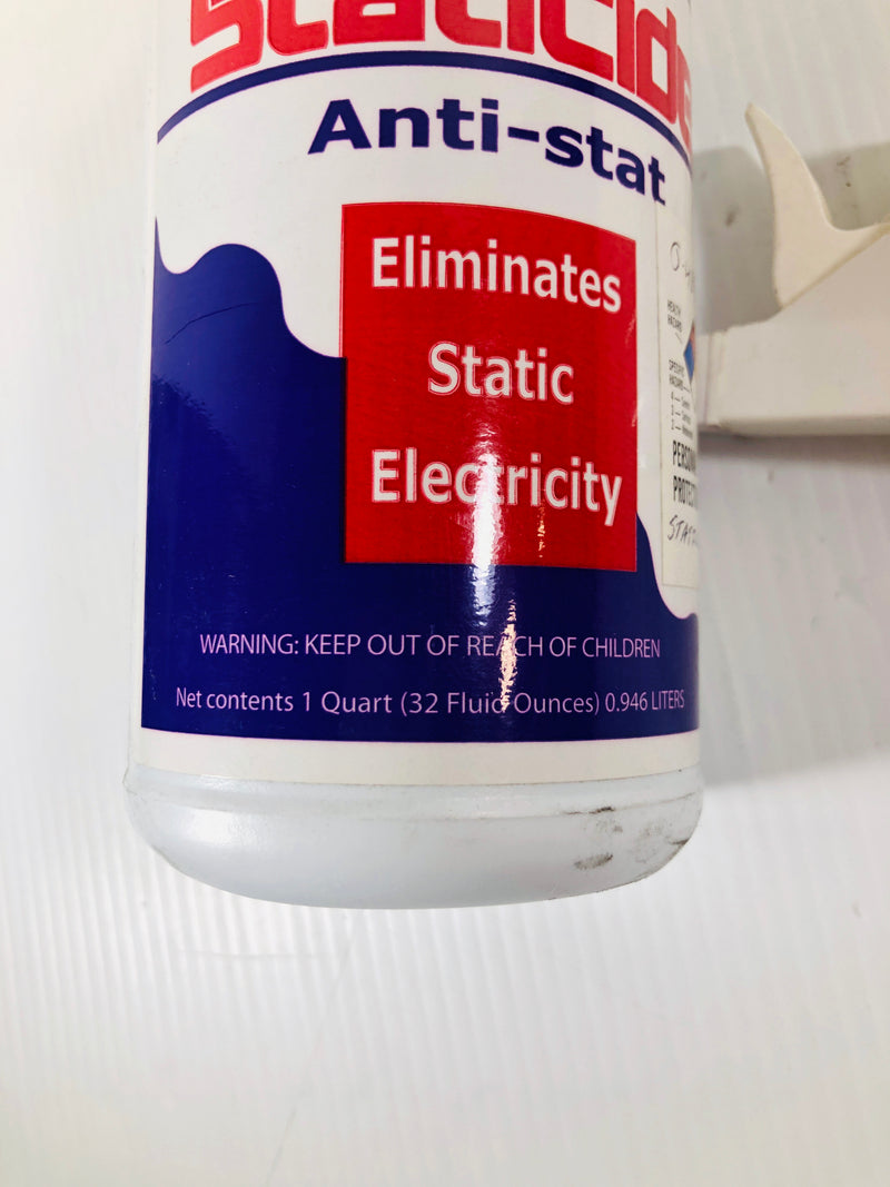 Staticide AntiStat Eliminates Static Electricity Spray Bottle 32