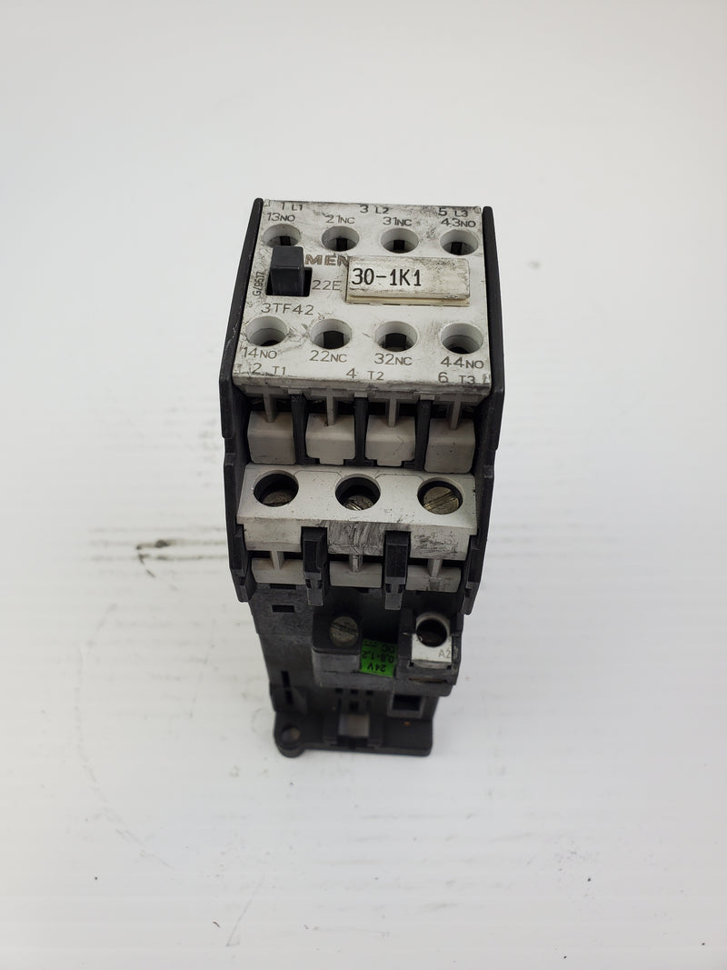 Siemens 3TF4222-0B Contactor 3TF42220B 2S+2O/2N0+2NC G/9517