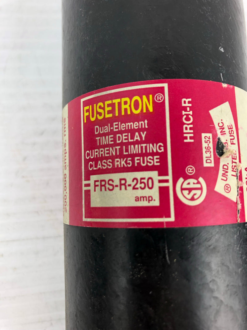 Fusetron FRS-R-250 Dual Element Time Delay Fuses 600V