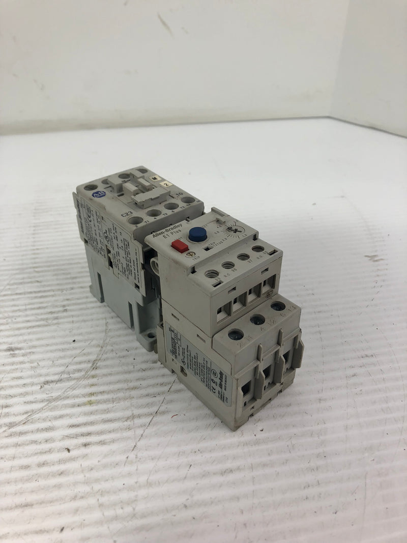 Allen Bradley 100-C23*10 Series C Contactor with 193-ED1CB Overload Relay Ser B