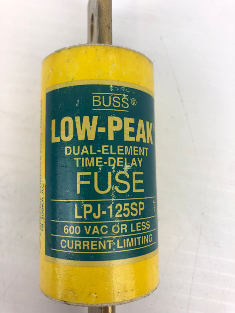 Buss LPJ-125SP Dual Element Time Delay Fuse 600VAC or Less