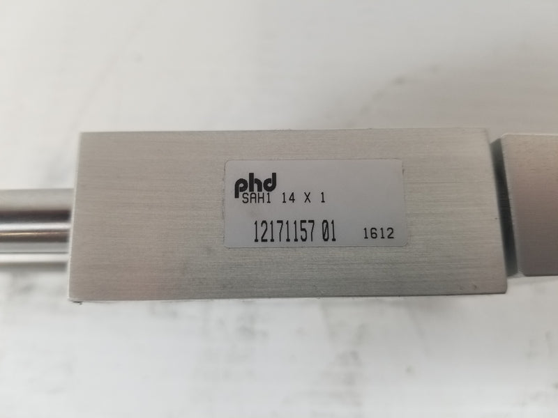 PHD SAH1 14 X 1 Dual Rod Guided Pneumatic Cylinder