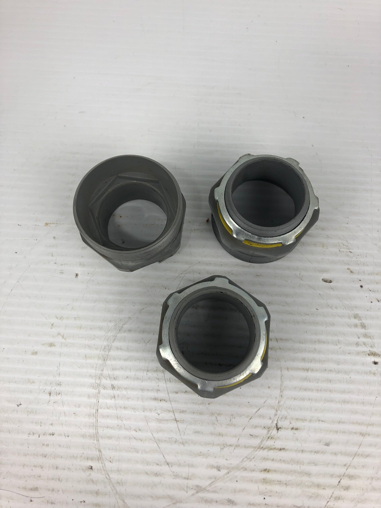 Arlington 1-1/2" Plastic/PVC Connector - Lot of 3