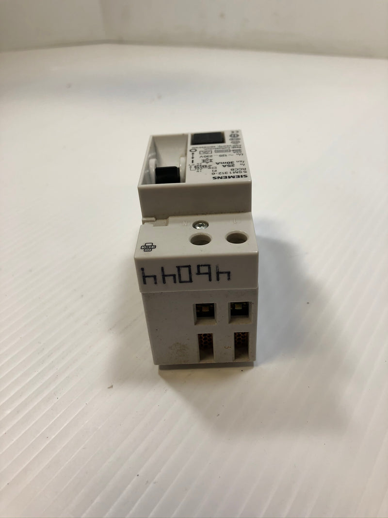 Siemens 5SM1312-6 RCCB Circuit Breaker 25A