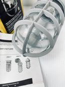 LumaPro Vapor-Tight Pendant Fixture 3RB24 200 Watt Max. Aluminum Bulb Guard
