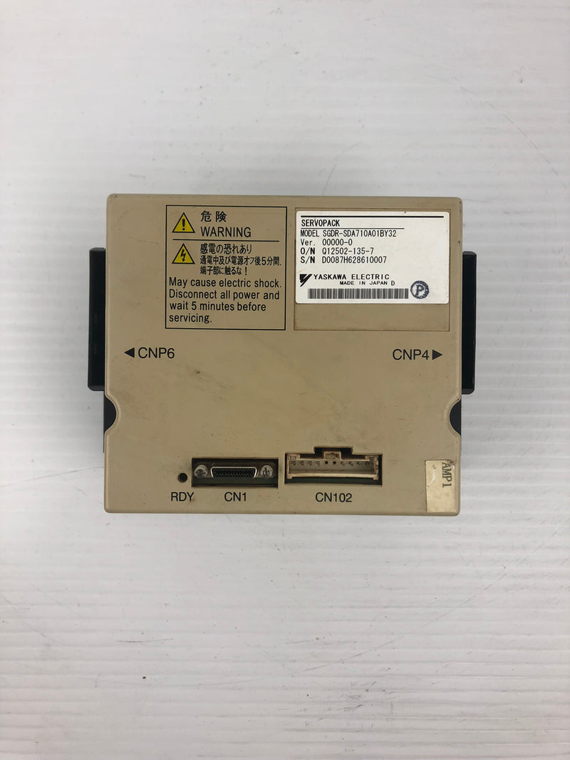 Yaskawa Electric SGDR-SDA710A01BY32 ServoPack Drive