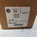 Allen-Bradley 509-AOD 500 Line Modular Motor Starter with OL Relay