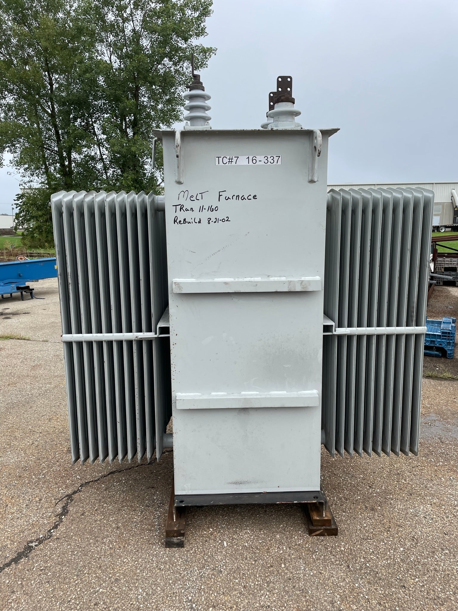 McGraw-Edison C-44586-1-1 Single Phase Transformer 12470-600V 1100kVA 60 Hz