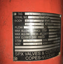 SPX Valves & Controls Copes-Vulcan 6" 1500 PSIG 365 Flow