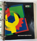 MTD Color Chart Reference Book 1998 Technical Update 2000 Cross Reference Books