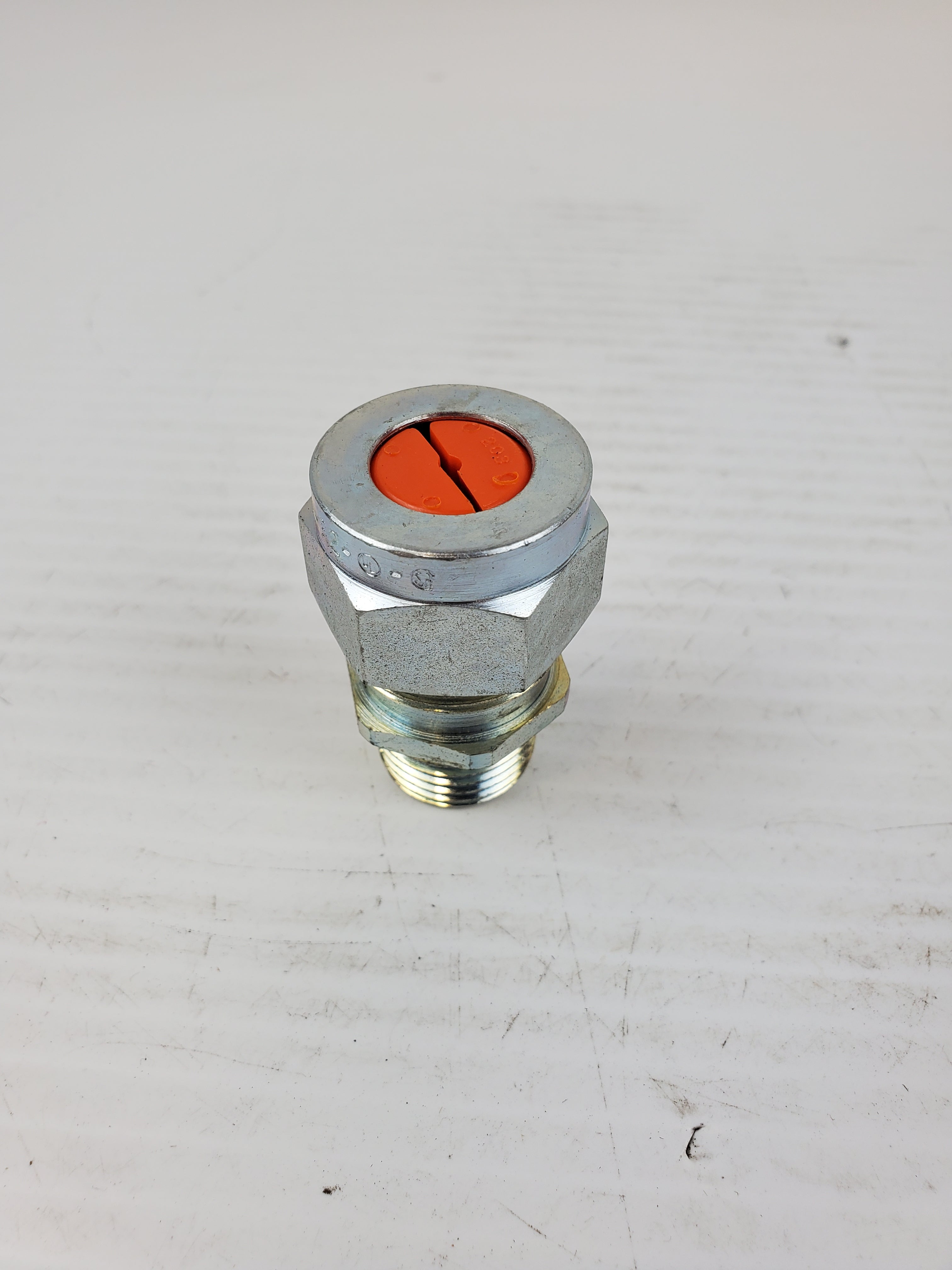 Hubbell SHC1020ZPNR Plated Steel Cord Connector 1/2" WCS3